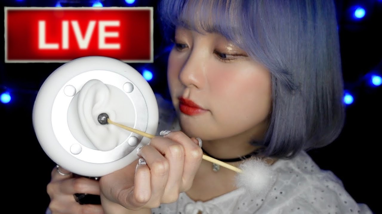 🔴今日もお疲れさま🌙睡眠のための耳かき&マッサージ【1時間】