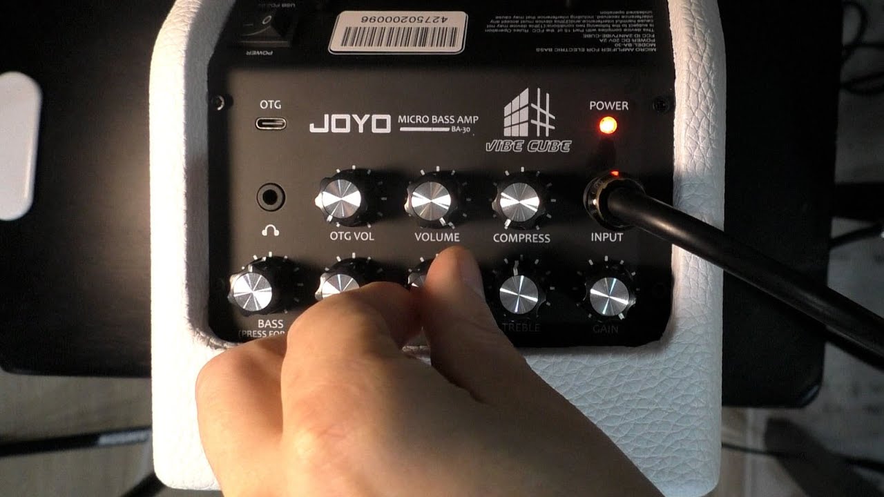 Обзор и тест басового усилителя JOYO BA-30 Vibe Cube! Может ли этот маленький усилитель выдать ОТ...