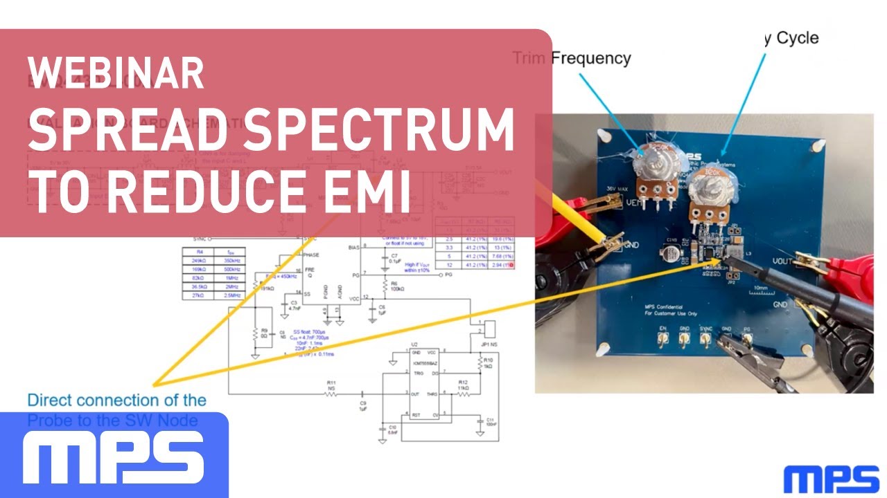 Webinar: Spread Spectrum to Reduce EMI - YouTube