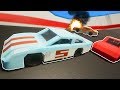 NASCAR RACE DESTRUCTION! - Brick Rigs Multiplayer Gameplay - Lego Nascar Racing