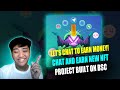 CHAT TO EARN NEW UNIQUE CONCEPT  - TARA REVIEWHIN NATIN SI CHAT AND EARN NFT PROJECT