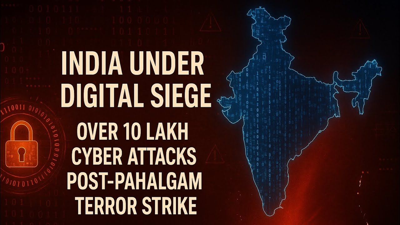 India Hit by 10 Lakh+ Cyber Attacks After Pahalgam Terror! 🚨 Are ...
