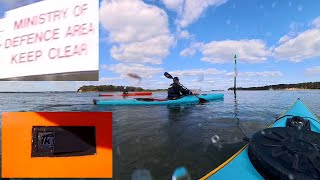 Plan B - Poole Harbour! Sea Kayak, Surf ski breakage, booty and Chris' hole @gonekayaking