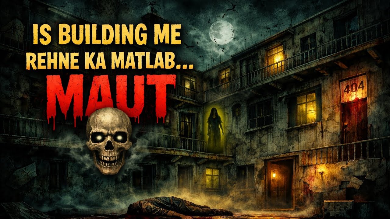  Horror story - 😱Delhi ki Shraapit Building | Koi Zinda Nahi Bacha 🏚️😱 