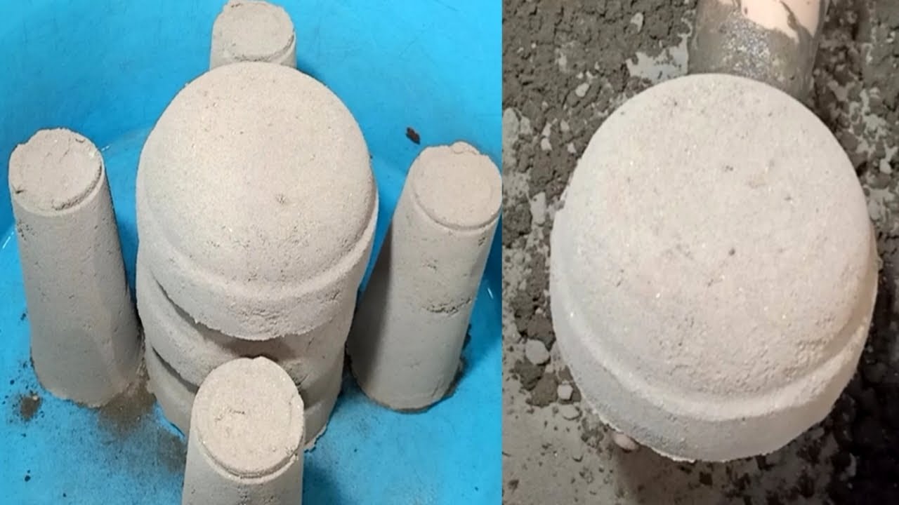 New Video Satisfying Relaxing Dusty Soft Grey Clay Asmr Crumbling In Water+Dry Paste Play Asmr😋🩶.