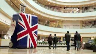 British Airways and VisitBritain   A Big British Flashmob