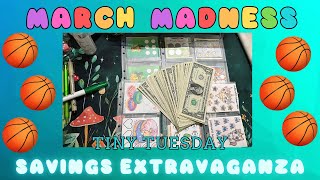 🏀 March Madness! 🏀 Week 4 of Tiny Tuesday Week 3--How far will $50 go in 12 tiny challenges?