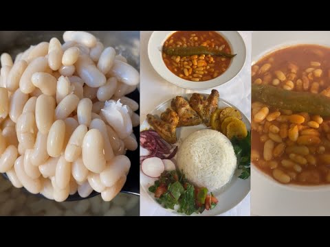 اسرع طريقة سلق فاصوليا بيضاء ب له زترين ريكا كه لاندنا فاصوليى