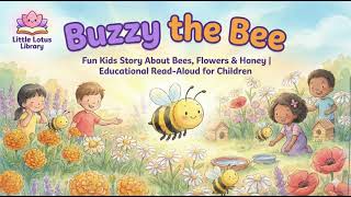 Buzzy the Bee | Fun Kids Story About Bees, Flowers & Honey | Educational Read-Aloud for Children