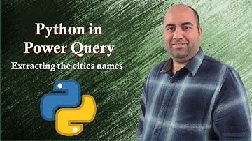 Extract Cities and Countries from Text in Power Query Using Python