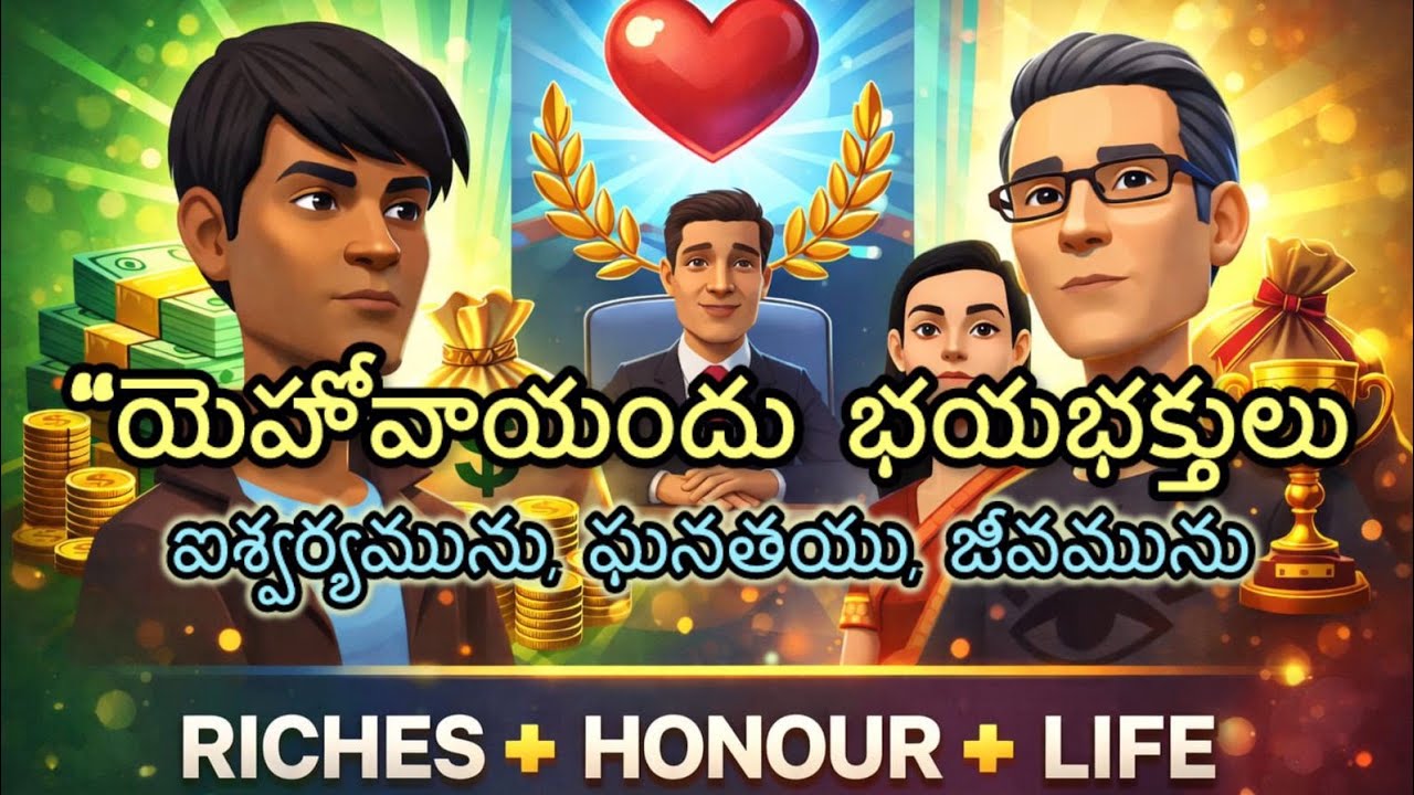 “యెహోవాయందు భయభక్తులు కలిగివుంటే? |2026 New Animation|