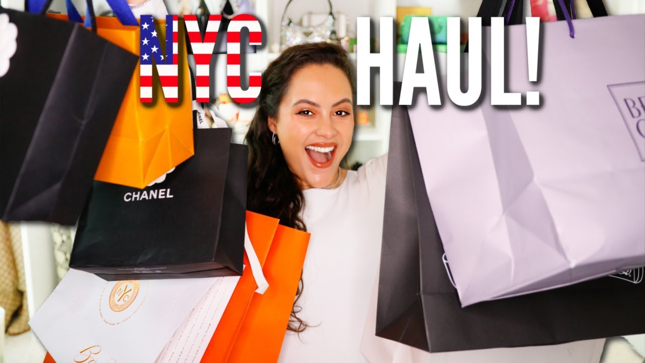 NEW YORK Luxury Haul 2022  exclusive Chanel, Hermès, Chrome