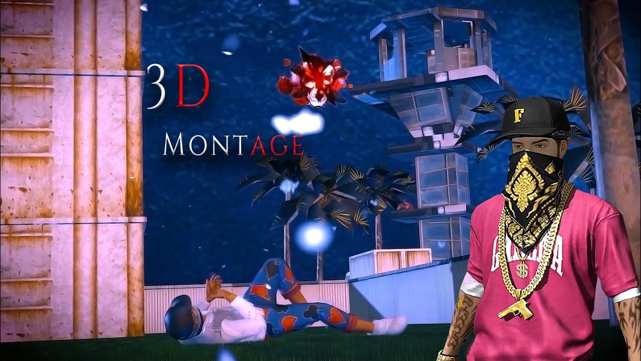 3D MONTAGE FF 🤍 | FREE FIRE 3D ANIMATION | Free Fire Highlights 🔥