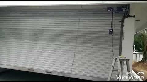 Motorized Perforated Roller Shutters For Home / residential  - Kerala | Automated Shutter | Kerala,
