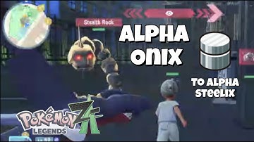 Catching Alpha Onix, trading to Steelix, and EV Training For Steelix