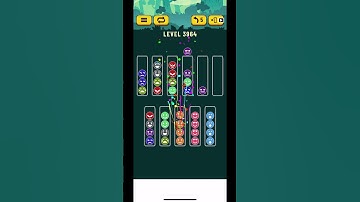 ボールソートlv3964 #ballsort #ボールソートパズル