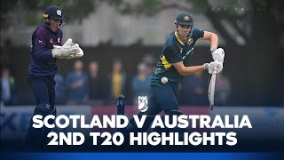 Thumbnail for Scotland v Australia - 2nd T20 Full Match Highlights I 06/09/24 I Fox Cricket