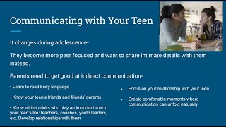 Parenting Teens- Part 3 (Employ new communication techniques)
