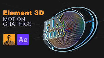 Motion Graphics After Effects Element 3D Plugin, Create Stunning Animations