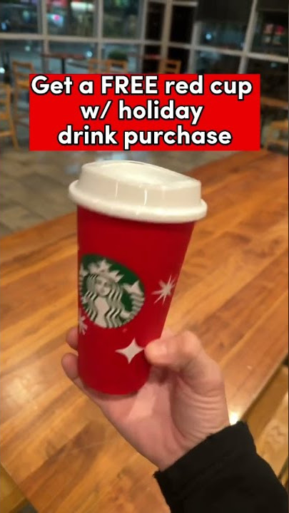 Starbucks® Free Red Cup Giveaway!