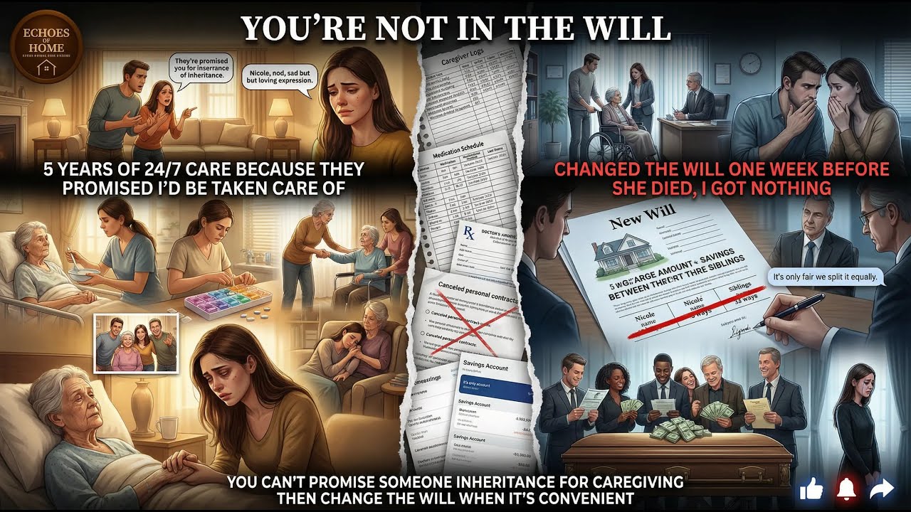 My Family Made Me Promise To Care For Grandma Full-Time. Then They Wrote Me Out Of The Will And...