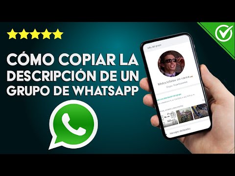 ¿Cómo copiar descripción del grupo de WHATSAPP que te gustó? - Hazlo fácilmente