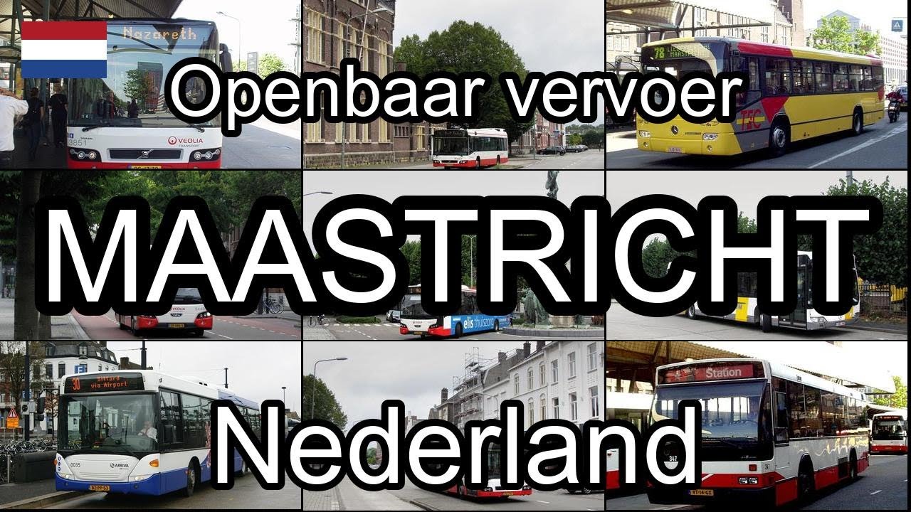 Maastricht, Nederland. Openbaar vervoer