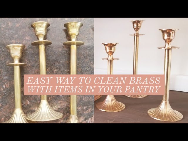 How to Clean Brass - A Beautiful Mess