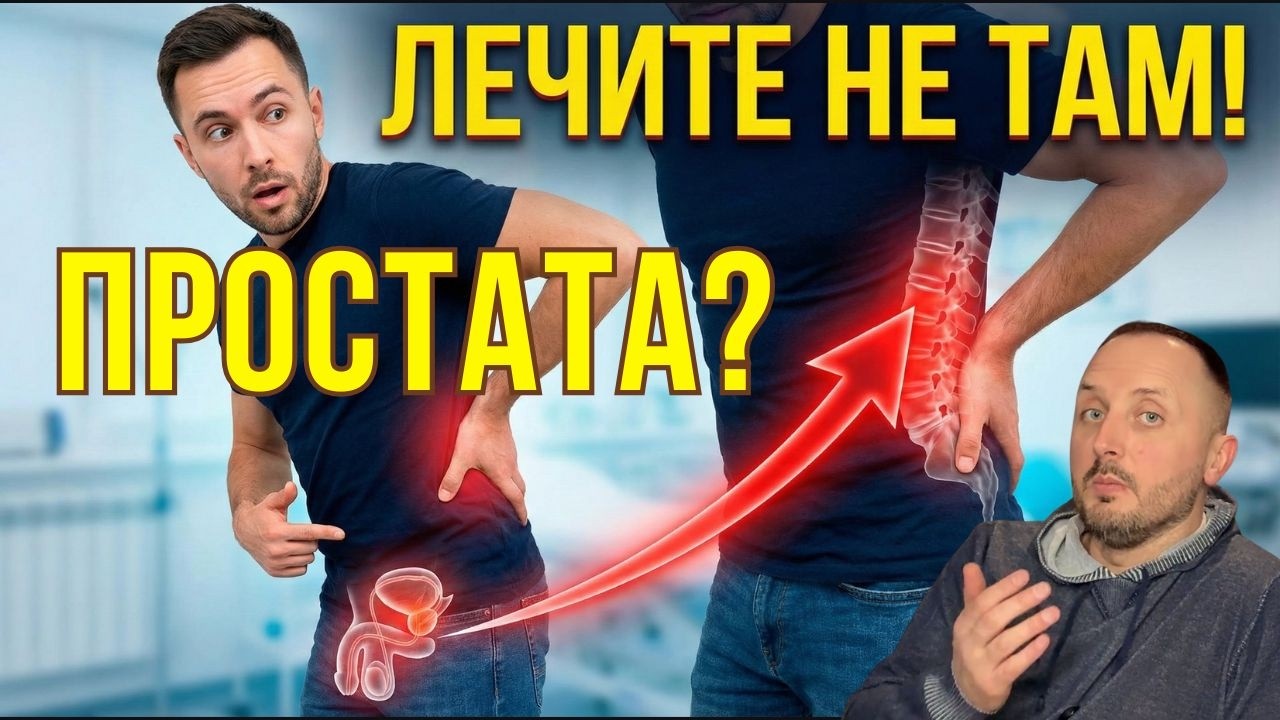 Слабая эрекция не из-за простаты. Главная мужская ошибка после 40. Лечат простату, а проблема выше