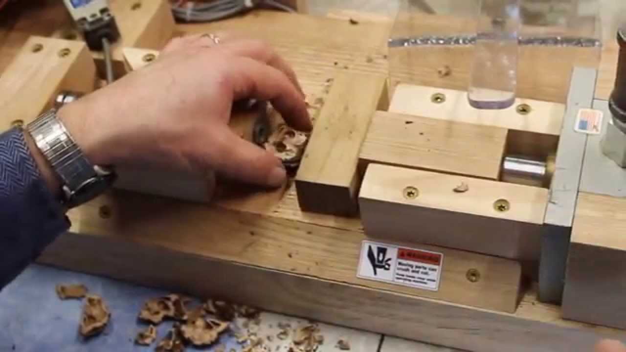 PLC Controlled Black Walnut Nut Cracker YouTube