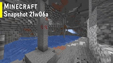 Minecraft 1.17 Snapshot 21w06a - New Cave Generation and Increased Build Limit!