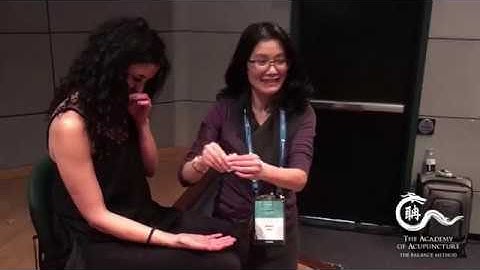 Uterine fibroids pain treated with one needle. The Academy of Acupuncture, The Balance Method.