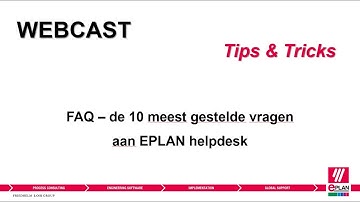 Tips & Tricks Webcast - Top 10 vragen aan support!