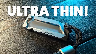 Extremely Minimal New EDC Utility Knife! | Gear Infusion GhostTi (EDC)