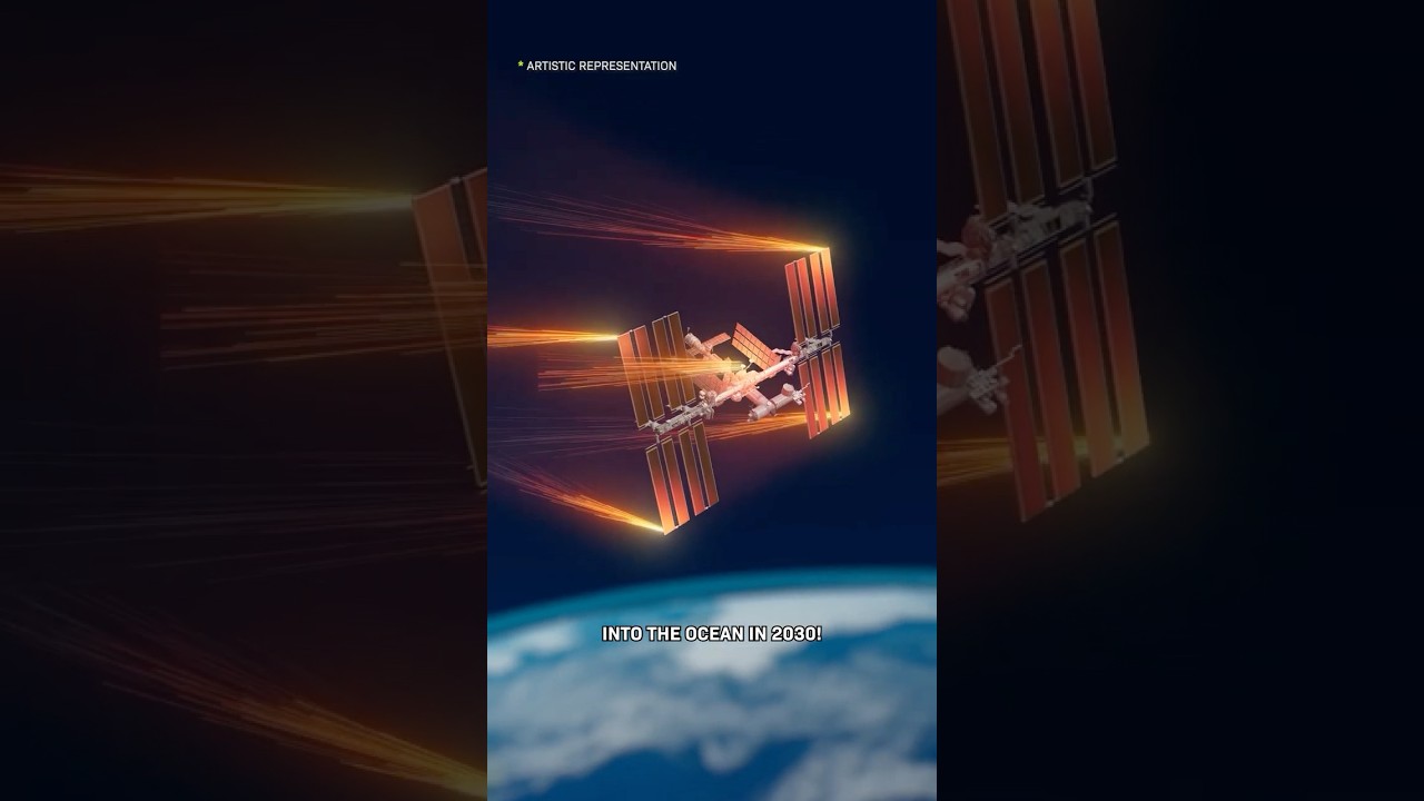The ISS Is Crashing Into The Ocean
