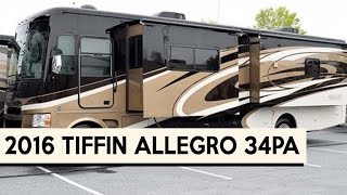 2016 Tiffin Allegro 34PA | Class A Gas Motorhome