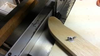 Custom feather board for resawing lumber, table saw ripping, router table or shaper. I guess this is a how to video on making a 