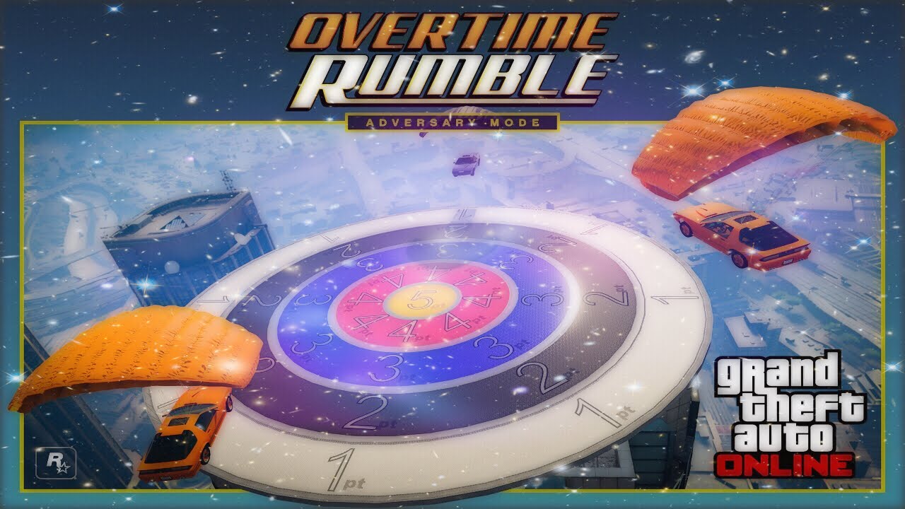 New Adversary Mode: Overtime Rumble | GTA 5 Gunrunning DLC (PS4 PRO