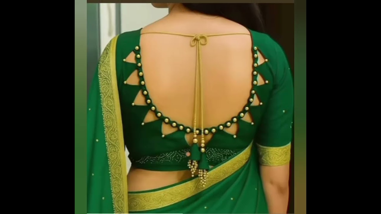 Green blouse ki stylish design latest colour sexy film designer blouse 🙏👇👍🌺🌺🌺🎉🎉🌹
