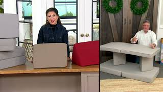 Huddle Outdoor Kids Modular Play Couch on QVC