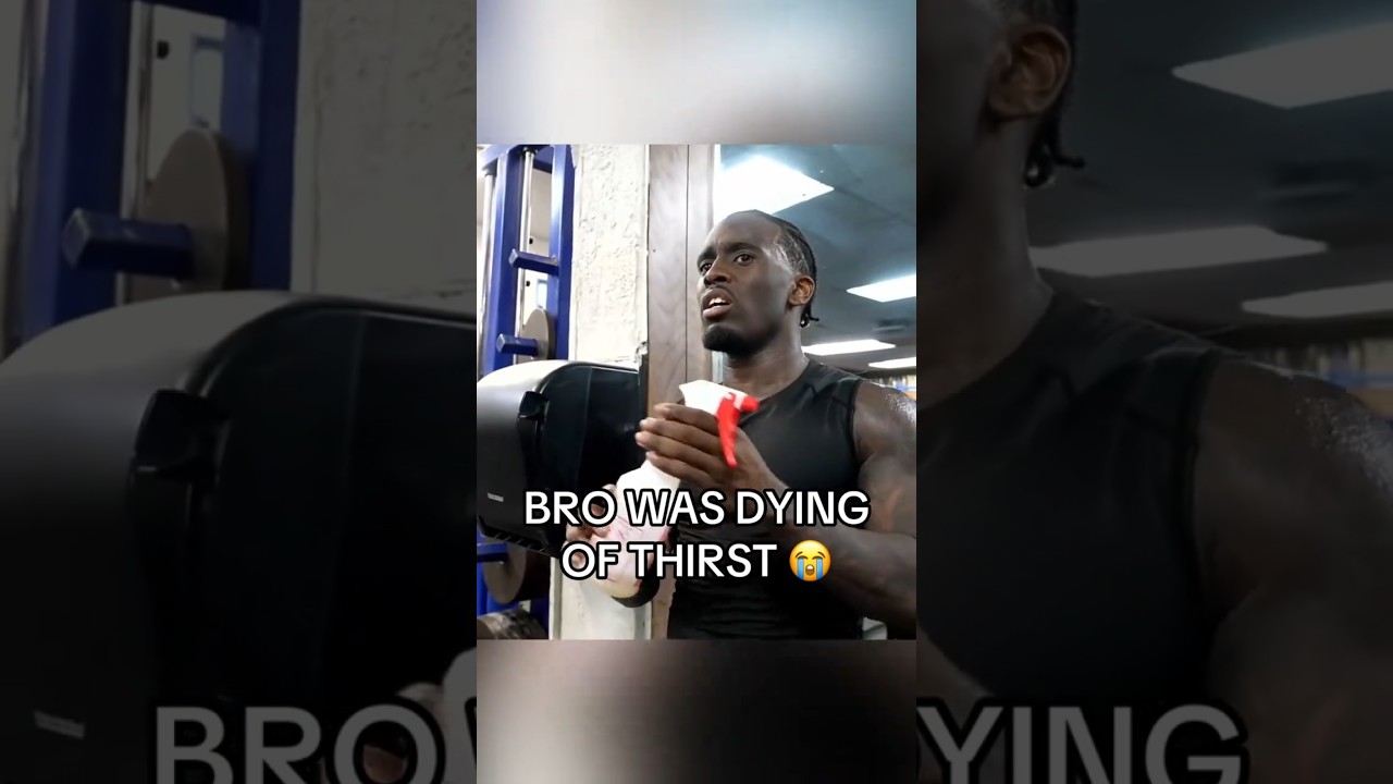 GET MY GUY A WATER 😭