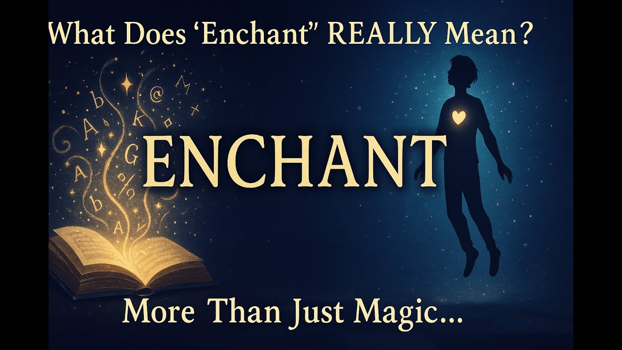 Enchant Meanings, Usage, Etymology, Mnemonics YouTube