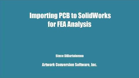 odb to parasolids to SolidWorks