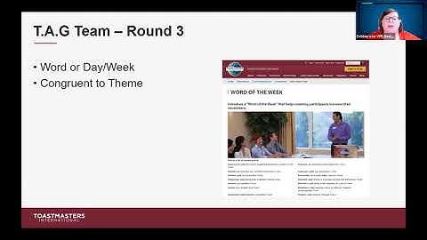 Overview of Basic Meeting Roles: Grammarian, Timer, Harkmaster, Ah-Counter