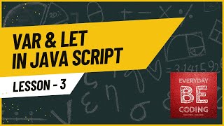 Difference between var and let keyword in JavaScript - 3#