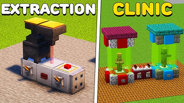 Minecraft: 5 Laboratory Build Hacks & Ideas!
