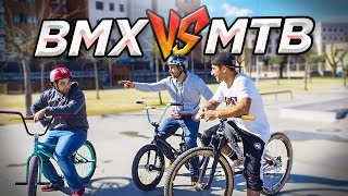 HACEMOS UN GAME OF BIKE BMX vs MTB + Carrera en un circuito de race sin pedalear!! screenshot 5