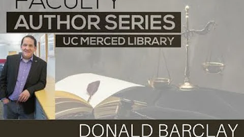 Faculty Author Series: Donald Barclay