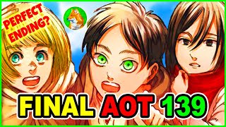 😭 Goodbye AOT! Attack on Titan Ending Explained | Final Attack on Titan chapter 139 review