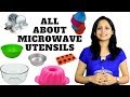 माइक्रोवेव में कौनसे बर्तन कब उपयोग करे | Utensils used in Different modes of Microwave |Urban Rasoi